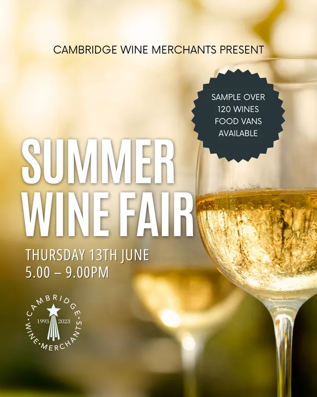 Cambridge Wine Merchants Summer Fair 2024